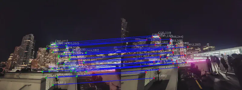 Night Auto Correspondences