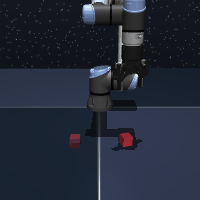 SAC+BC rollout on cube-single